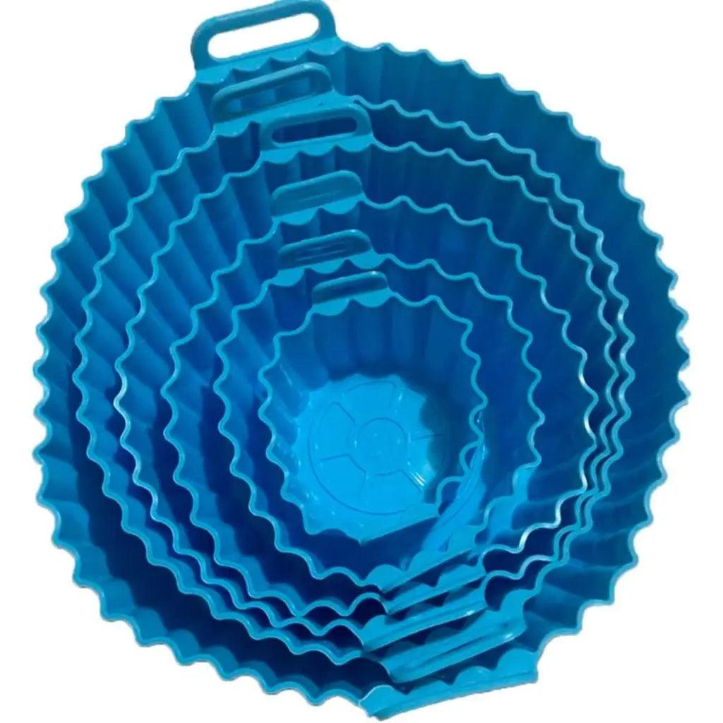 Kit com 6 Capas de Silicone para Air Fryer - Várias Medidas