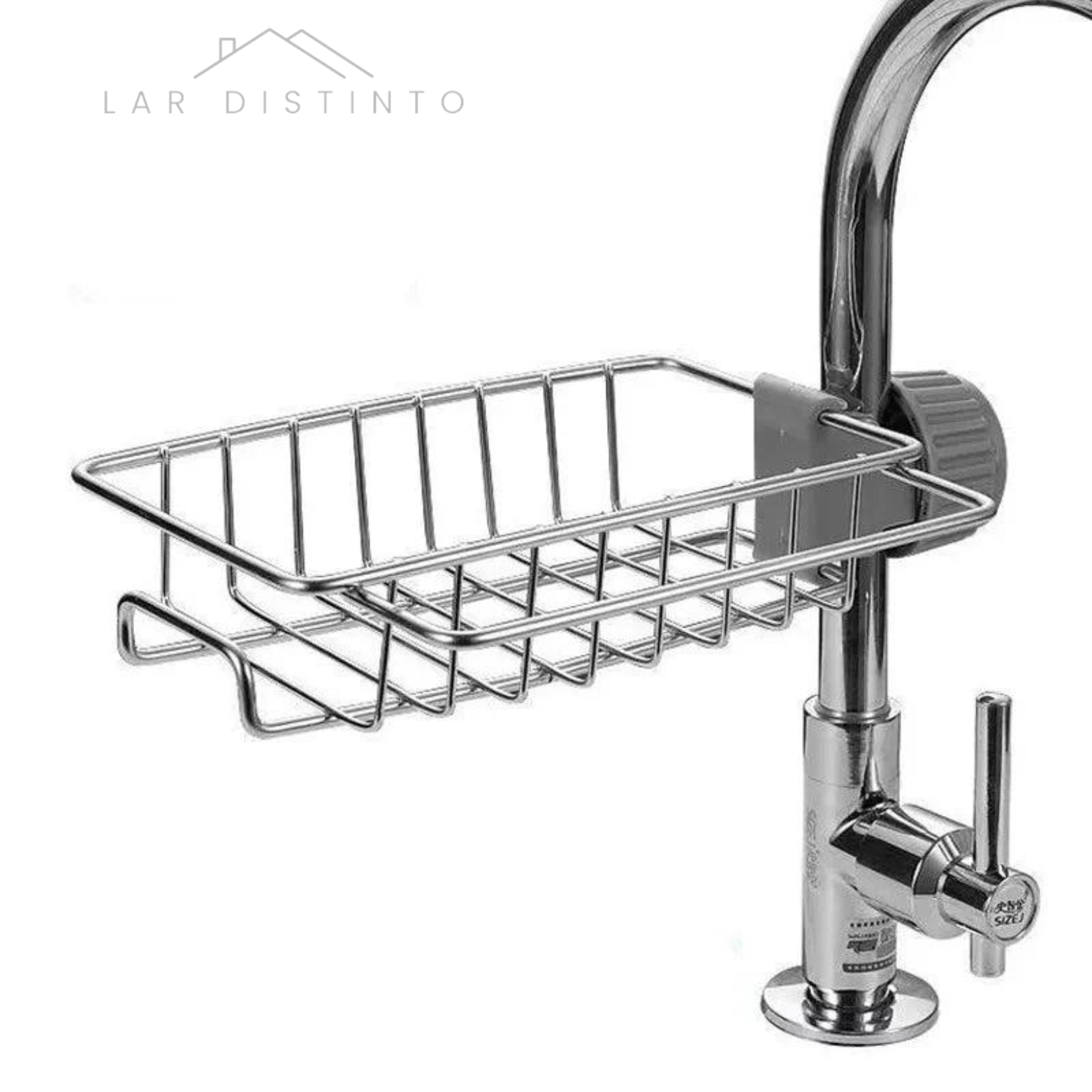 Organizador Multifuncional com Suporte para Esponja, Sabão e Toalha + E-book