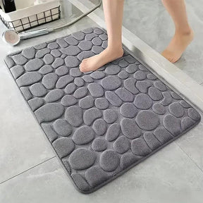Tapete Luxuoso 3D Antiderrapante para Banheiro