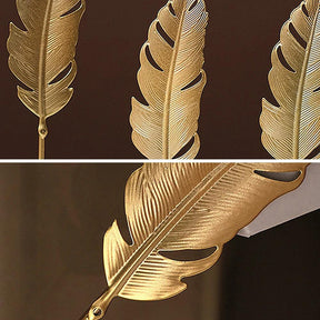 Escultura Nordica Gold.  Artesanato de Luxo