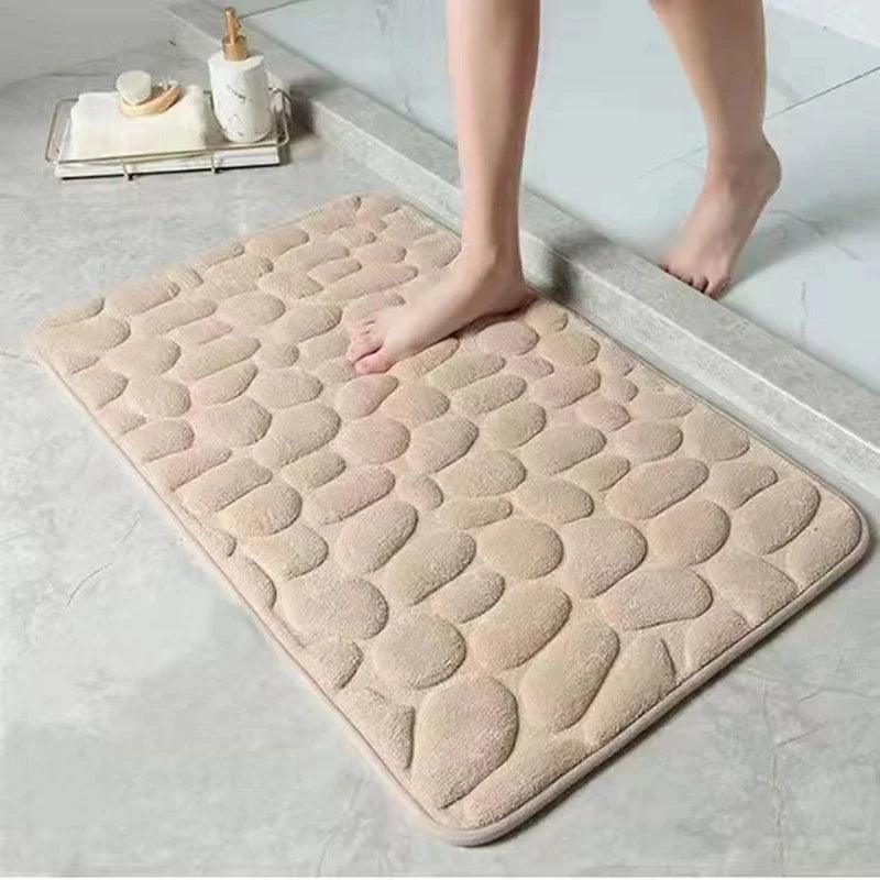 Tapete Luxuoso 3D Antiderrapante para Banheiro
