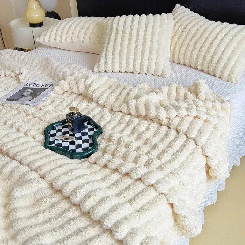 Cobertor de Veludo Premium. Um Toque de Luxo e Conforto e Puro Aconchego!
