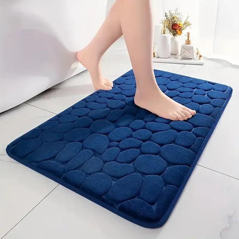 Tapete Luxuoso 3D Antiderrapante para Banheiro