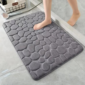 Tapete Luxuoso 3D Antiderrapante para Banheiro