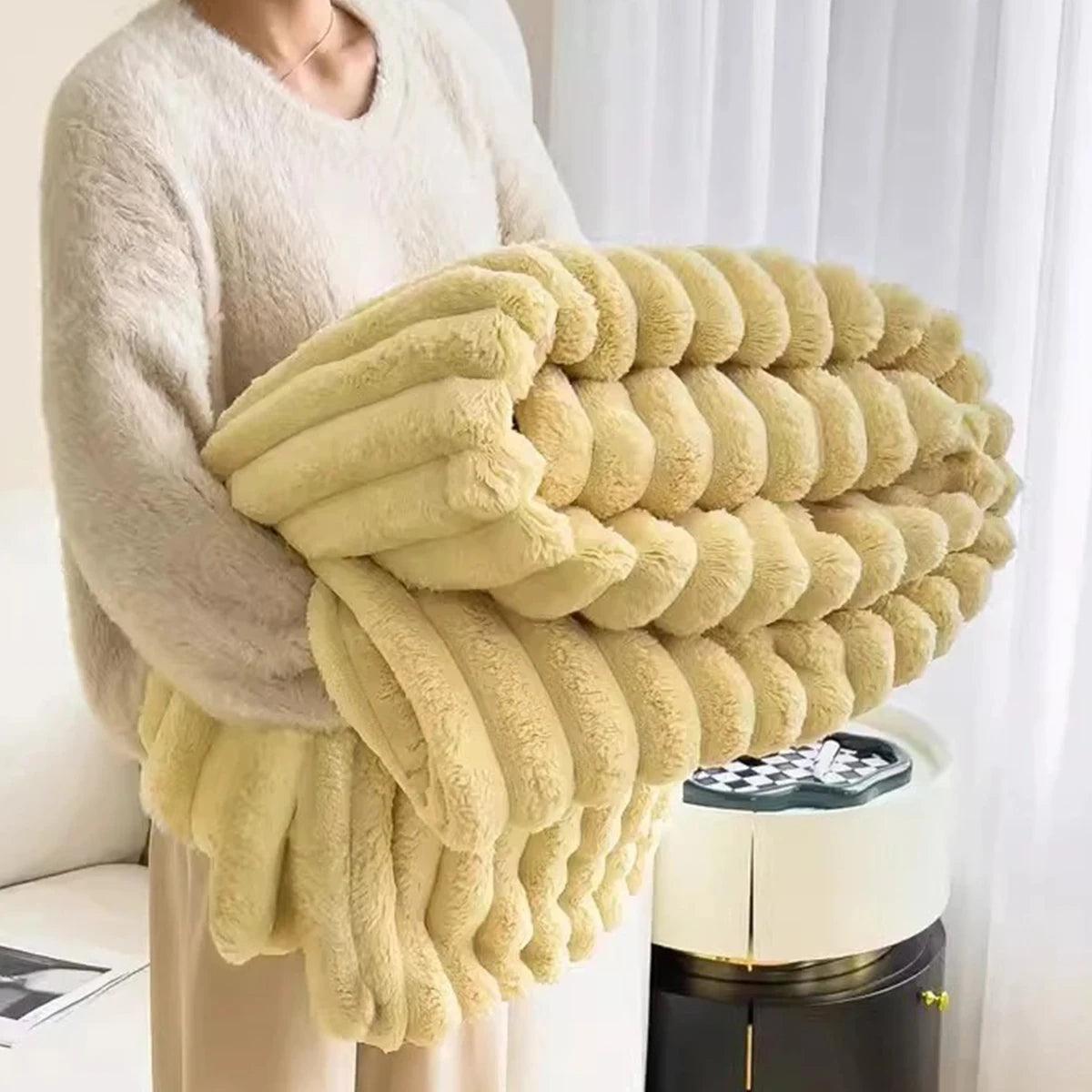 Cobertor de Veludo Premium. Um Toque de Luxo e Conforto e Puro Aconchego!