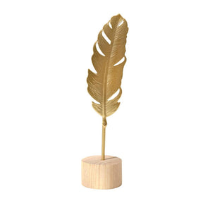 Escultura Nordica Gold.  Artesanato de Luxo