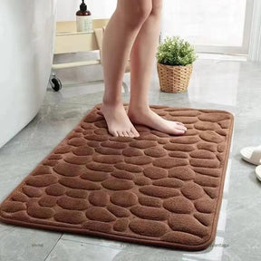 Tapete Luxuoso 3D Antiderrapante para Banheiro
