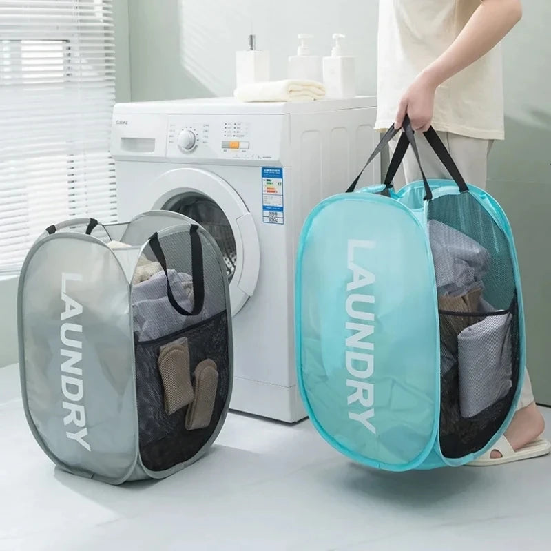 Cesto Ergonômico Portátil e Dobrável Multiuso